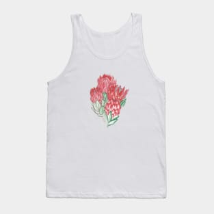 A Bunch of Flowers Created With Watercolours Tank Top